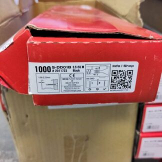 Bandad gipsskruv med borrspets