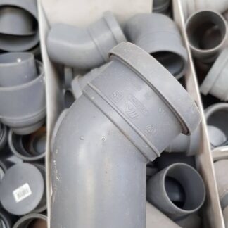 Avloppsrör, böj 75/45°